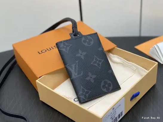 First bags ru reviews LOUIS Necklace-7.6*10*0.5CM Holder VUITTON Card 0609